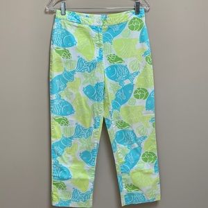 Vintage Lilly Pulitzer Summer Capris Size 6 (A2)